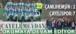 �ayelispor �aml�hem�in�de farkl� galip geldi 