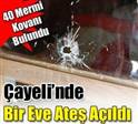 �ukurluhoca K�y�nde  bir eve ate� a��ld�
