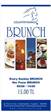 Her Pazar A��k b�fe Brunch ��  15.00 TL ��