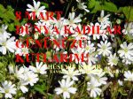 8 Mart...