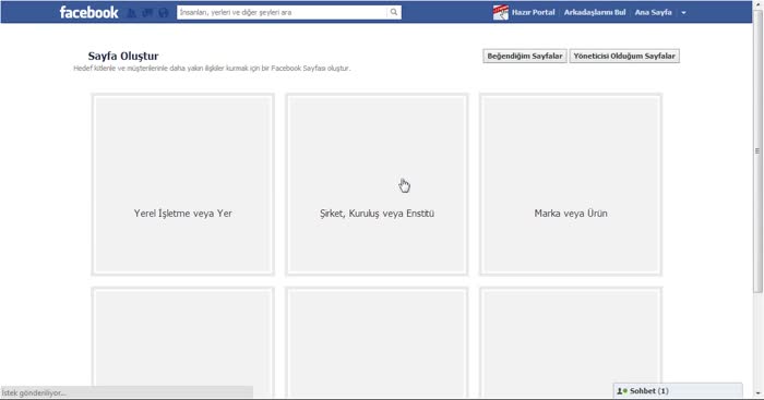 Kurumsal Facebook Sayfas� Nas�l Olu�turulur