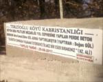 MEZARLIK PERDE BETON DO�AN GÜL HAYRINA YAPTIRMI�TIR...